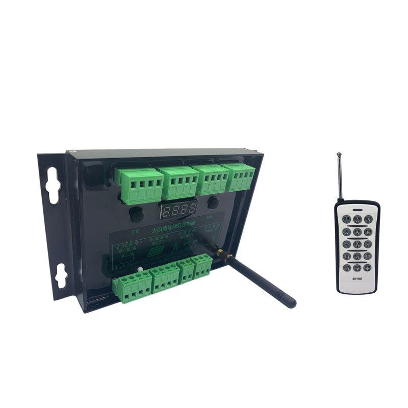 防水四相位灯12太阳能交通灯控制器太V红SAU阳能绿控制器信号灯系