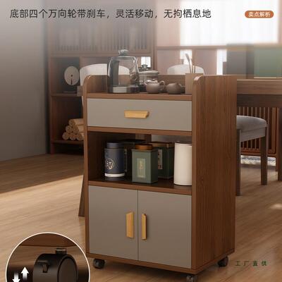 水柜SRM餐边柜靠墙一体小柜茶储物柜子客厅边柜物柜矮柜立柜收置