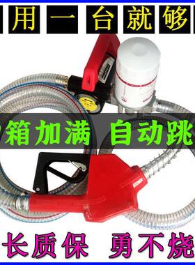 油泵电动柴油IYI1德小2v伏24v22抽0v加油机自吸泵抽油加油型大功