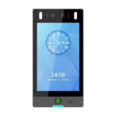 8寸门智能人脸识禁别机指纹刷卡考勤一门体机AI801办公室楼宇人脸