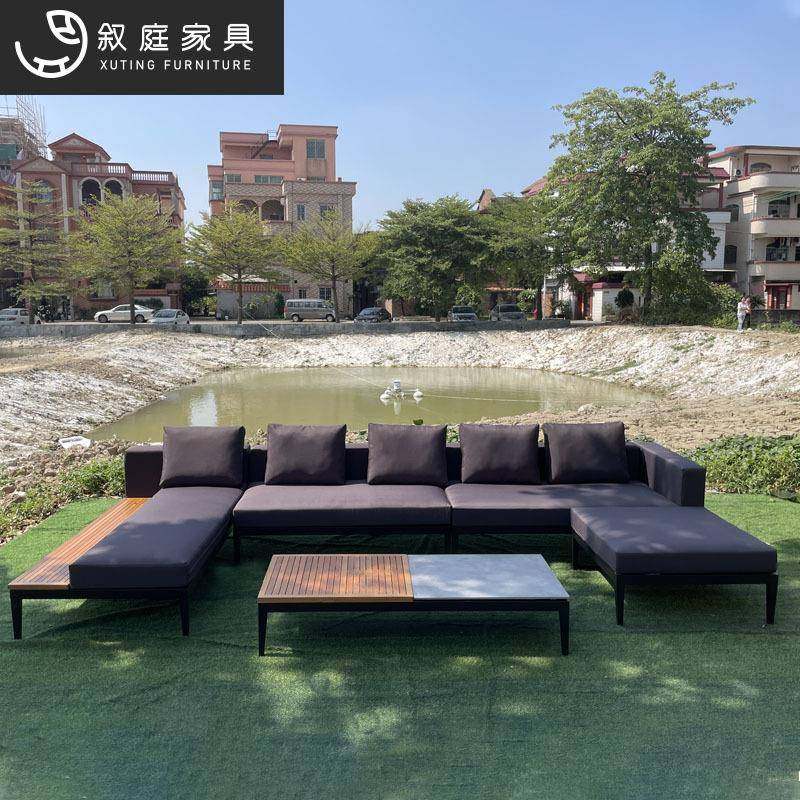 花园庭院室外外摆柚木实木沙发户外景区民宿防水防晒休闲躺床组合,智能设备,其他智能设备,淘宝优惠券,粉丝福利购,淘宝优惠卷