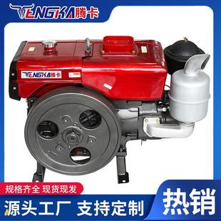 常州17马力家用小型柴油机单缸水冷ZS1105手摇柴油发动机