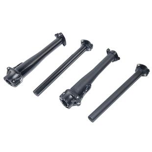 碳纤维折叠车小轮车折叠头管3K纹亮光哑光伸缩头管580g