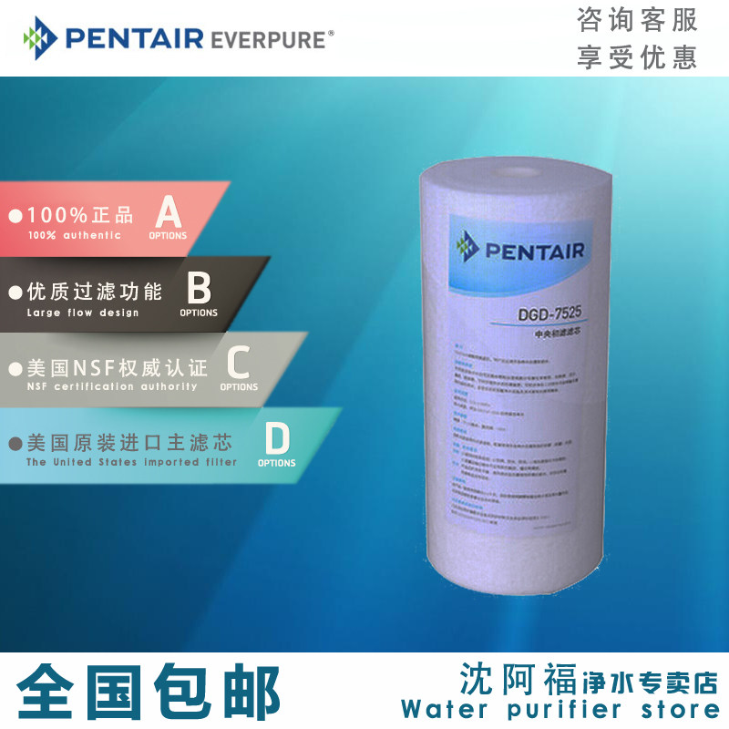 滨特尔大胖10寸20寸PP棉RFC DFX GAC过滤桶活性炭滤芯大蓝瓶通用