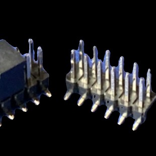 排针 排母 卷装 12PIN 1.27 编带 2.0 定制 间距2.54mm贴片排针