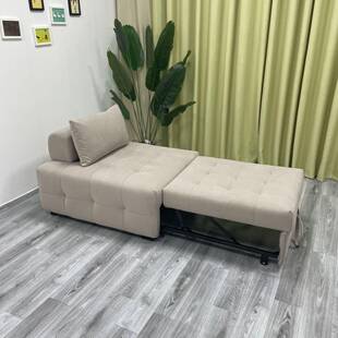 泡芙沙发床2023新款两用可折叠抽拉式小户型客厅单人位网红沙发床