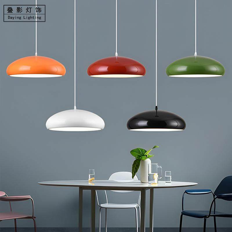 意大利设计师现代铝材简约客厅餐厅铝材吊灯北欧展厅商铺灯具