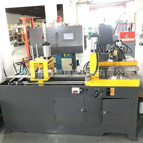 全自动铝型材切割机455CNC铝切机高速无毛刺液压铜料铝切机