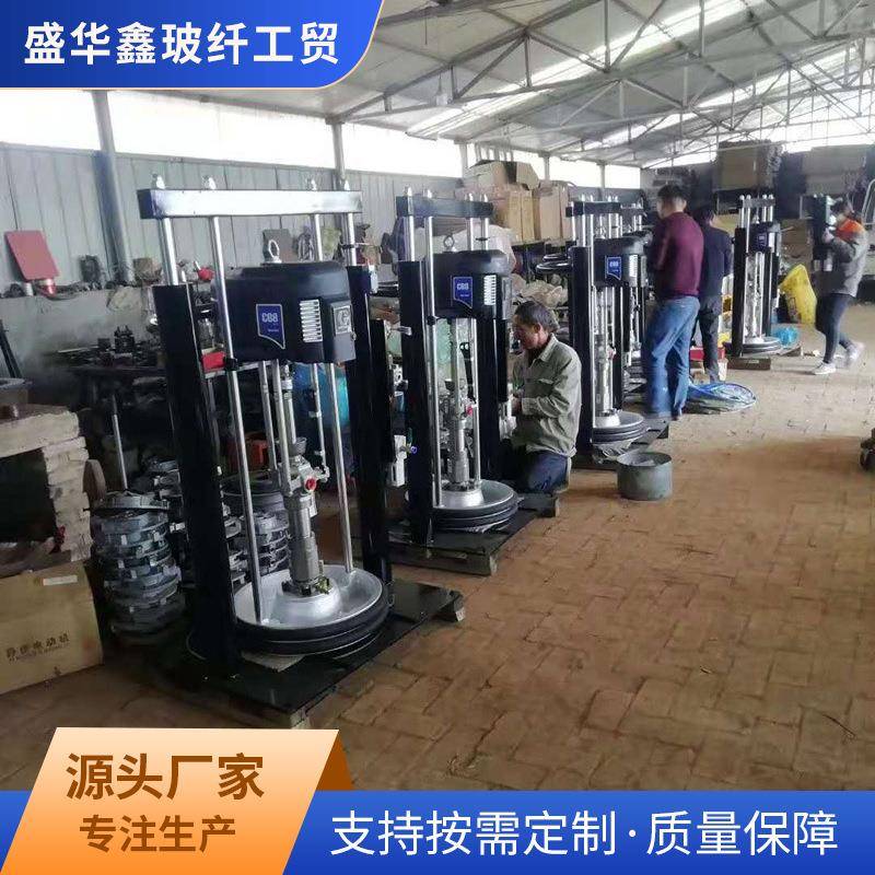 黄油机高压双立柱大桶20升黄油可移动可车载纯气动黄油机