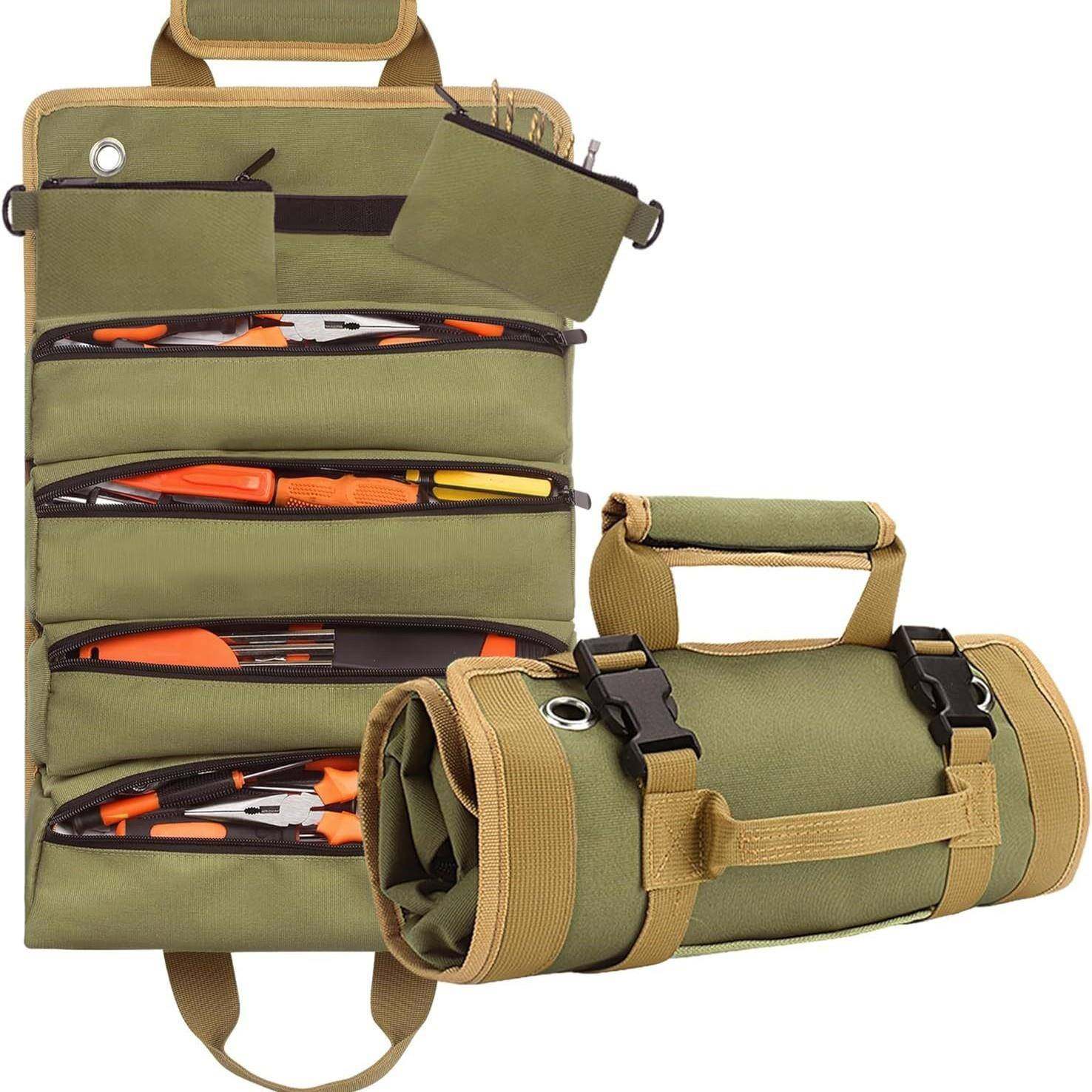 格博狼工具包便携车载维修收纳工具袋电工包手提卷式五金工具包,收纳整理,烫衣板及配件,淘宝优惠券,粉丝福利购,淘宝优惠卷