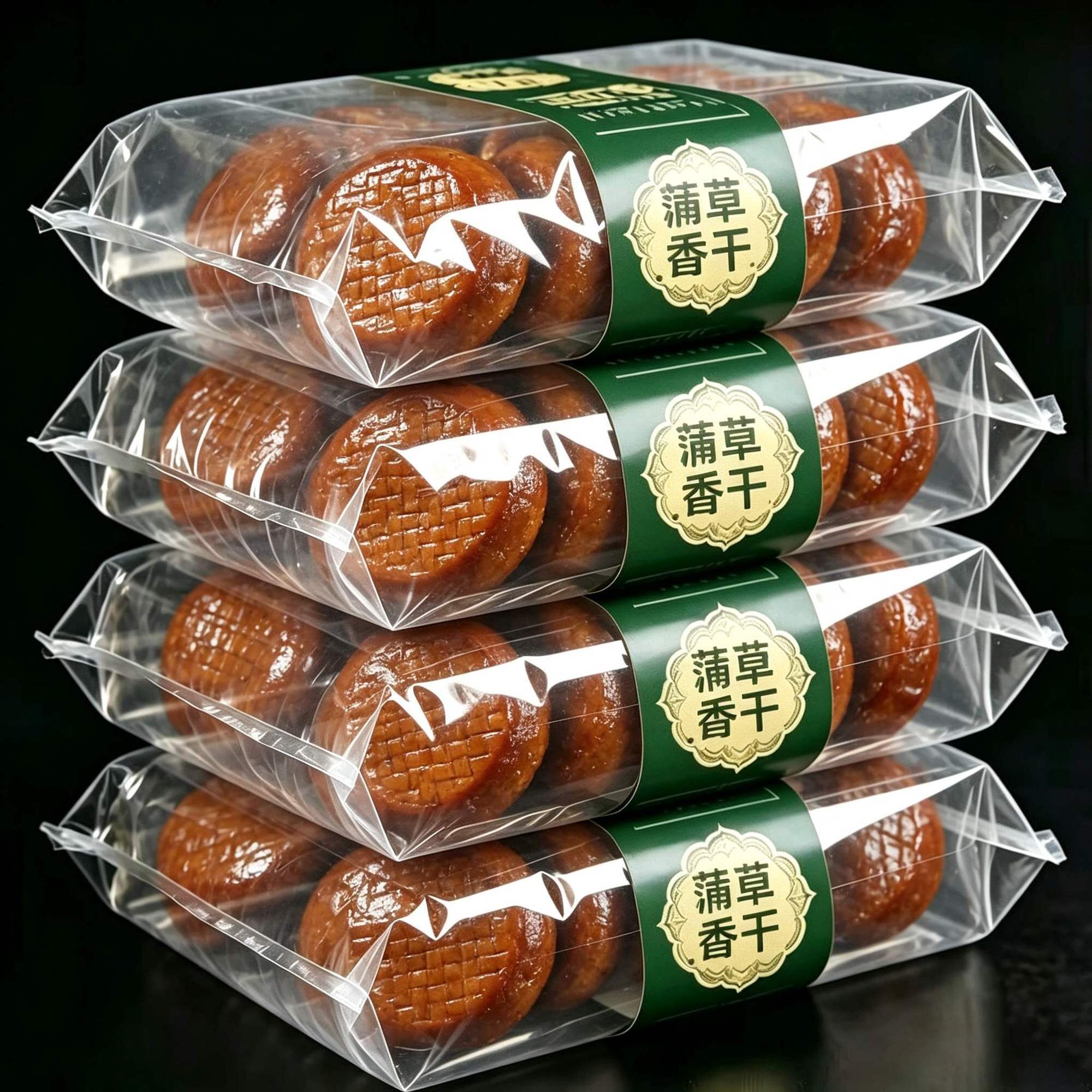 划走太可惜】皖南特产手工蒲草香干凉拌炒菜豆腐黄山蒲包干非膳补