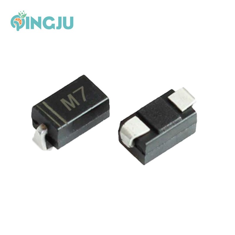 贴片整流二极管1N4004 丝印M4 SMA DO-214AC封装 1A 400V