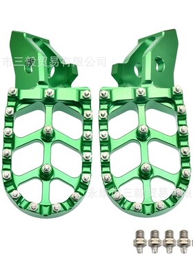 适用虬龙极蜂SurRon Ultra Bee CNC铝合金改装脚踏板电动越野配件