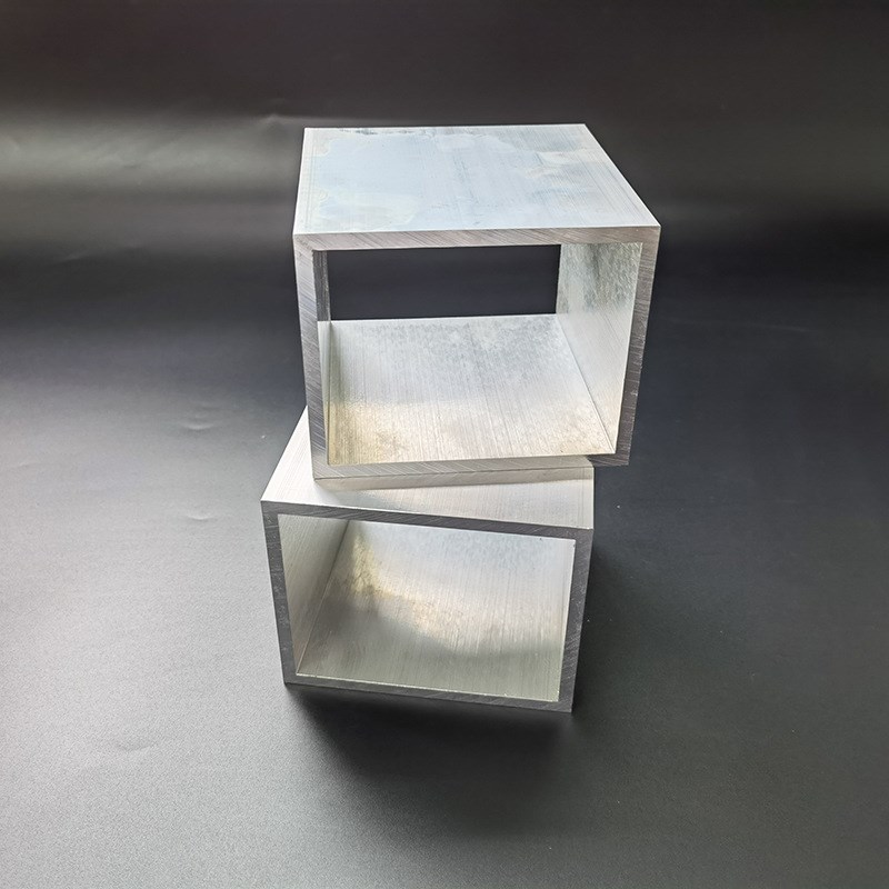 铝合金方管80x100x5mm矩形方通 空心方管型材80*100*5硬质铝方通