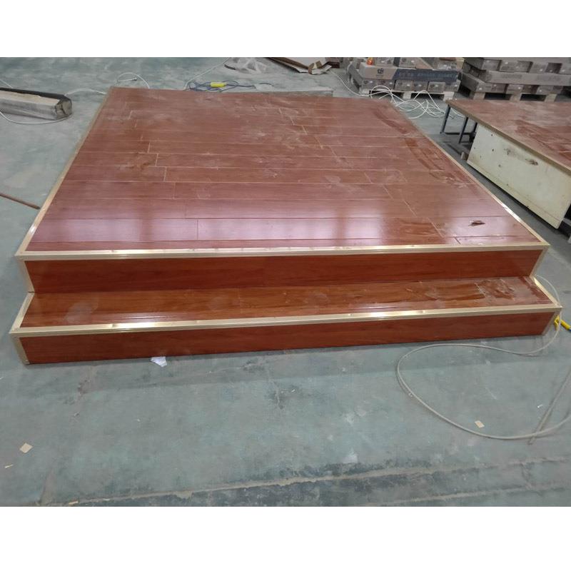 可移动教学地台会议室报告厅钢质木质舞台老师教学演讲台