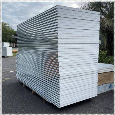 EPS泡沫彩钢板夹芯板保温隔断隔热复合室外商用室内隔墙厂家直销