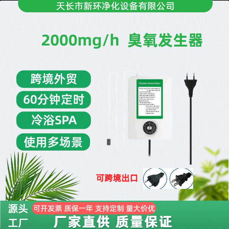 2g/h臭氧果蔬消毒机农残降解消毒水净化除异味杀菌现货外除菌