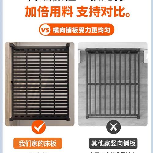 铁现艺床双人床房代简约1.5m加厚加固床铁单人床985出租榻榻米铁