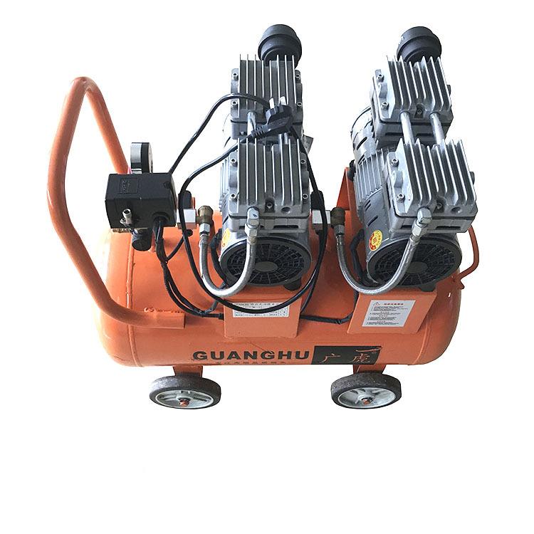 虎静音广保空压机220V空气压障缩机6GH802-655L小型气泵工业级喷