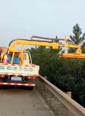 伸臂XDR式绿篱修剪机高公路修中分带边坡修剪车速车载式剪缩机