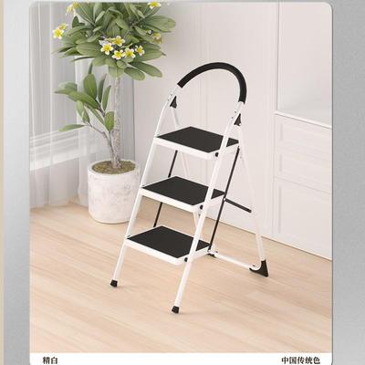 梯金子家用叠伸缩加厚合便能携女多功人字CL-SA梯士两步安全梯凳