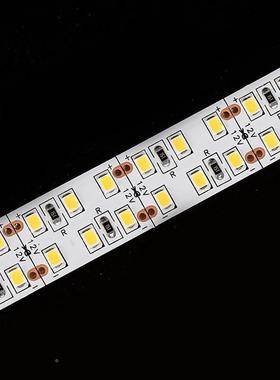 24低压裸光板lVe灯带自粘贴灯d槽240珠12V软灯条带背胶源24-240-2