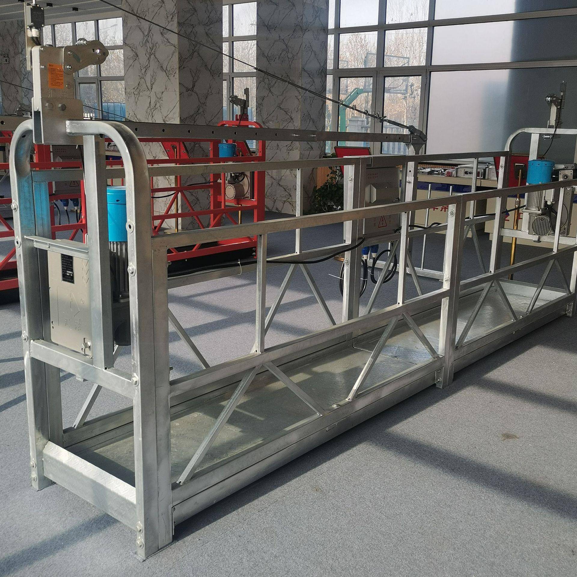 长外墙建筑吊6篮厂外粉OHU墙刷保温施工电动吊篮ZLP0吊沙篮