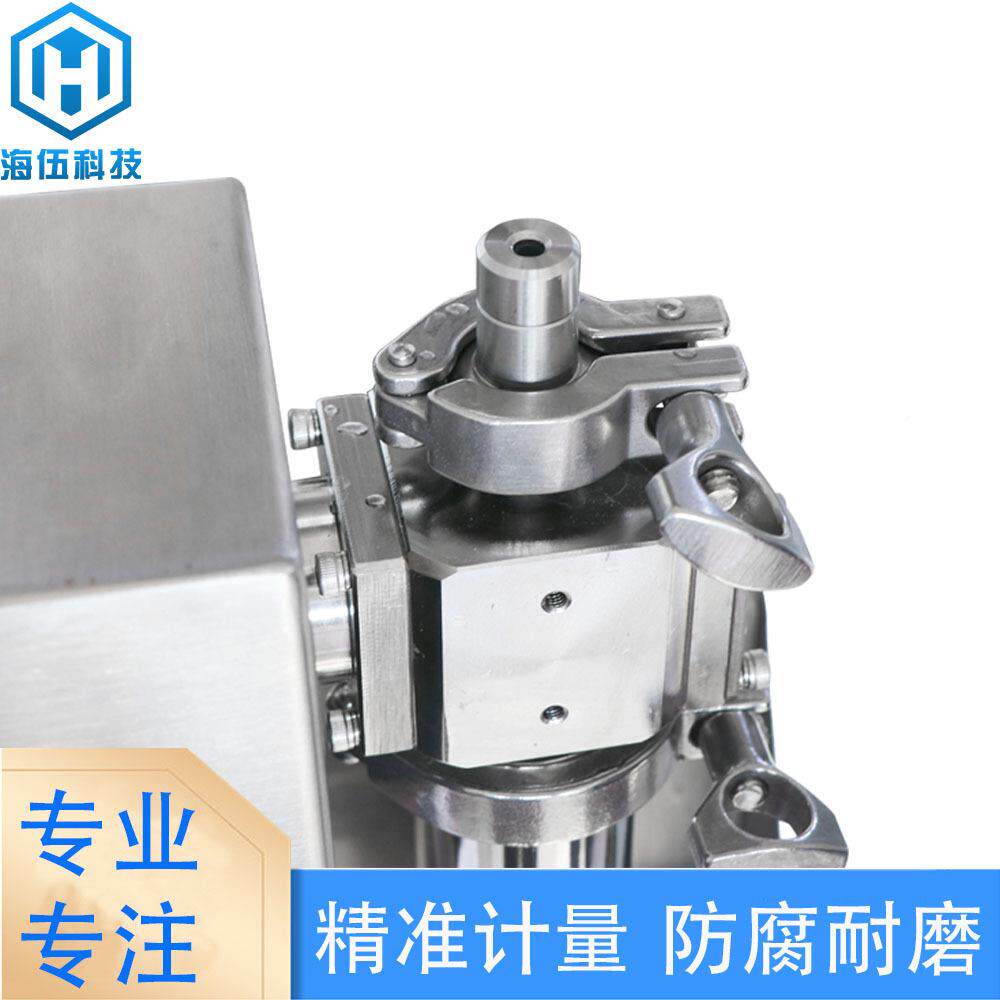 桌型针面筒灌装膏体凝胶分899装动机陶瓷柱塞计量泵灌装机机气灌