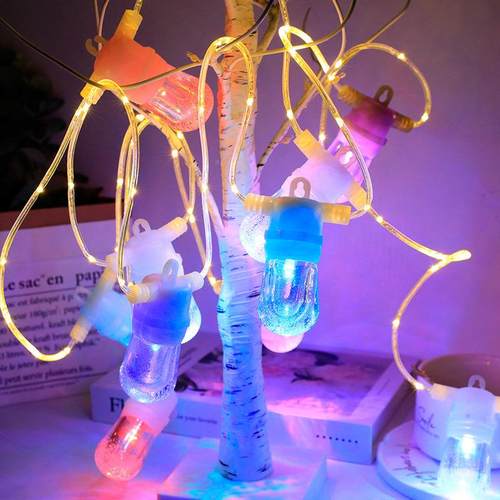 RGB皮线灯LED装室外光灯串发户外装饰串灯太阳能灯ZZD户外饰灯