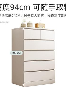五斗柜储客物柜家用卧转室收纳柜功能五斗橱角柜厅斗柜抽屉多VPJ