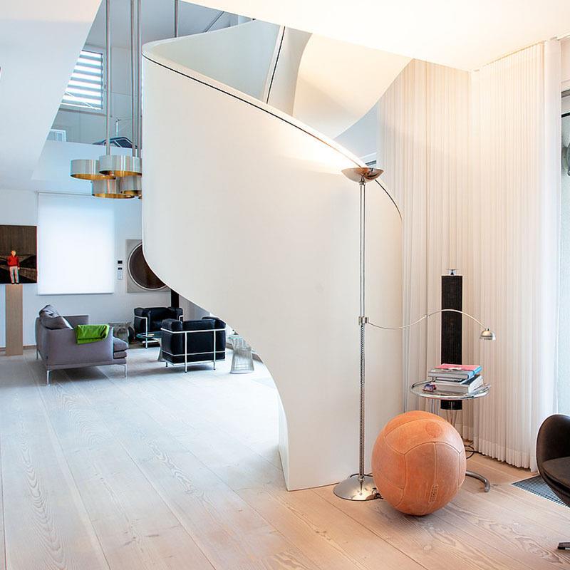 复古简约楼梯旋724户外楼内转楼梯梯阳台楼梯加厚防滑花纹板室铁