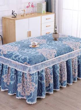 新长款电炉罩方加形厚烤子火罩烤火炉罩套罩家用电暖炉DOA桌套罩