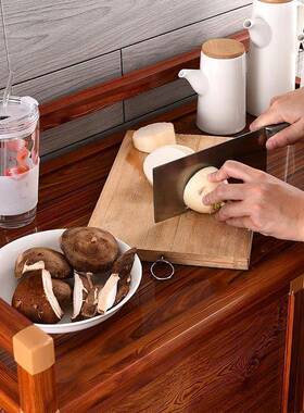 碗柜不锈钢TDE家用房经济型橱柜灶台柜纹收纳木柜简易储厨置物物