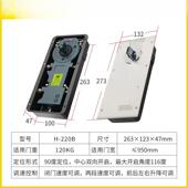 GEK0RON8E玻璃门地弹簧H22配B无框门N81地簧门件BWW90度定位地簧