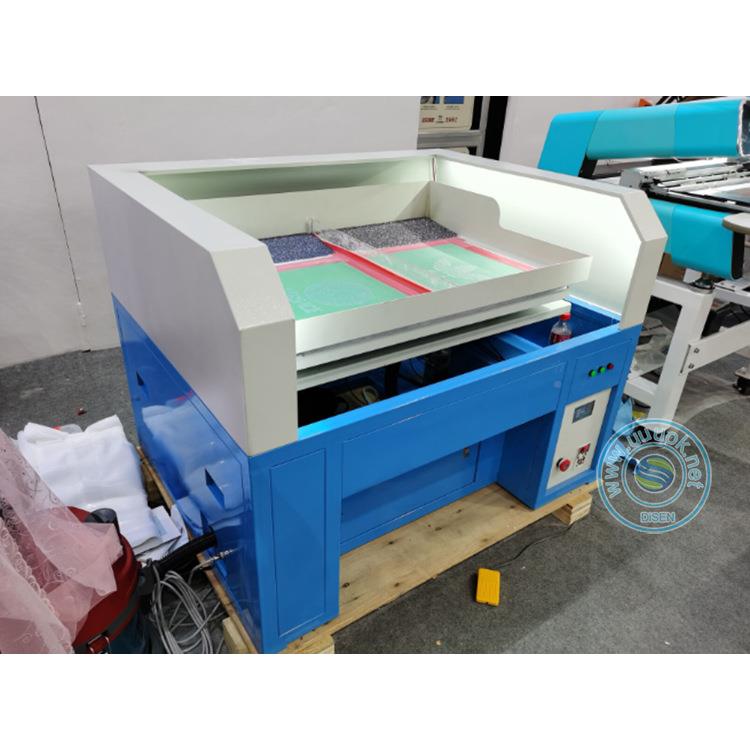 服装布料烫钻排LDC图机片扫钻机平底烫尖底异形2色色4全自动摇钻