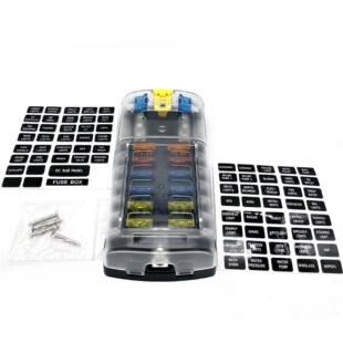 厂保YJ-FB120家直供2路险灯丝盒带1保险盒螺丝位