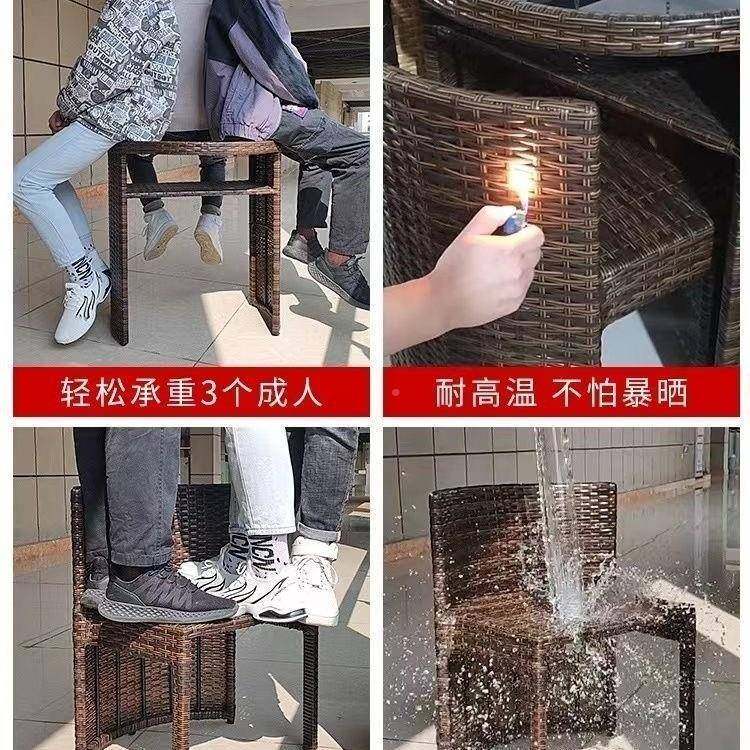 新款阳台休用闲桌椅组合藤椅茶三件套网红桌n6564654小型家仿藤编,商业/办公家具,商用藤编家具,淘宝优惠券,粉丝福利购,淘宝优惠卷