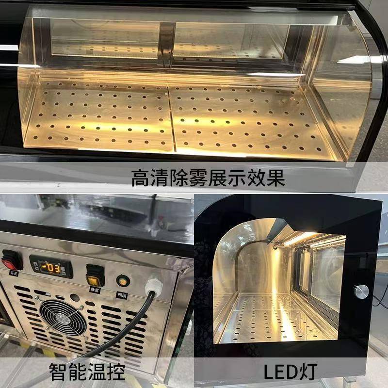 台面身品式寿司柜冷藏刺42展示柜三文鱼保鲜柜水果甜点心寿司柜