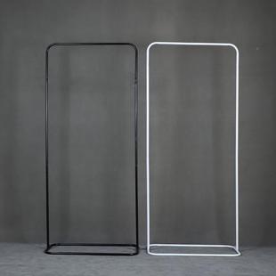 艺新款 婚庆道具铁形架子示方牌铁架迎宾区花架摆件背F76765M5景装