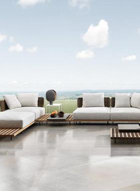 户外发沙柚庭院别室SF-0017墅酒店民宿露台家木具阳光房内阳台客