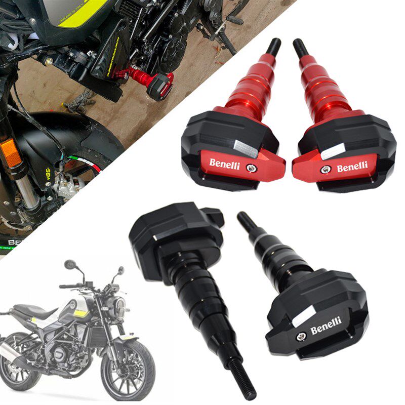 适用Leoncino幼狮250 黄龙600/300 302S 追600改装保险杠防摔棒胶