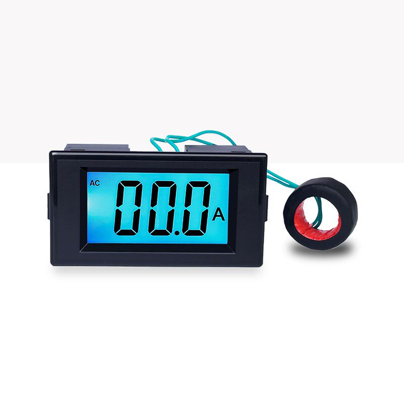 电流表 数显 交流20a50a100a200a250a电流显示器带互感器D69-240T