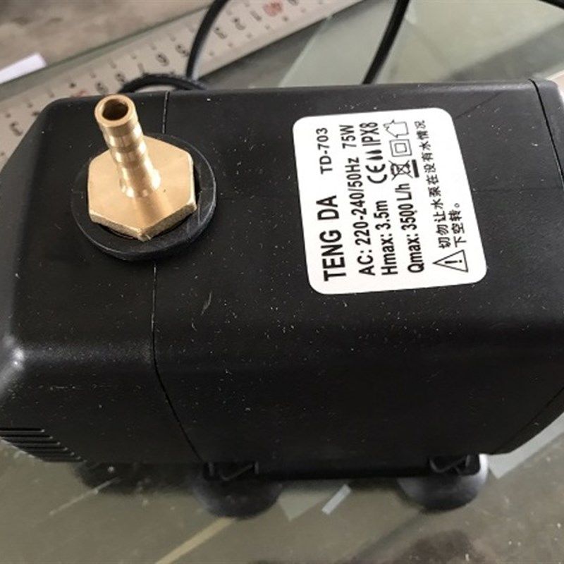 雕刻机专用水泵 抽水机 小水泵 雕刻机主轴泵3.5M 4M 4.5M 5.5M