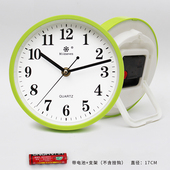 现代台挂两用钟表静音挂钟办公桌时钟表卧室钟表家用创意新品 发布