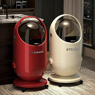 垃圾桶客厅家用大容量2026新款 卧室轻奢免弯腰垃圾筒高颜值纸篓