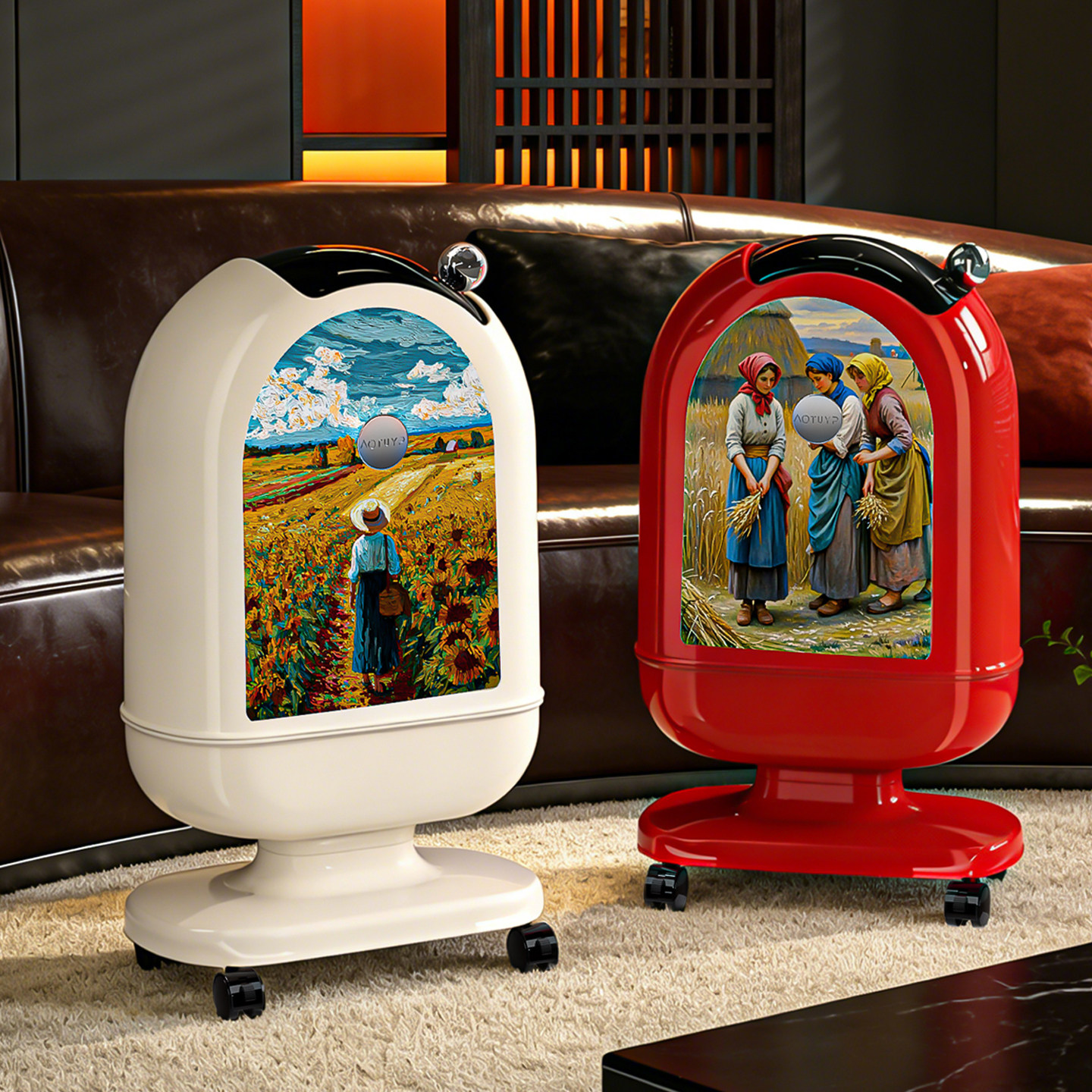 垃圾桶家用客厅2026新款免弯腰垃圾筒轻奢高档高脚高颜值厨房纸篓