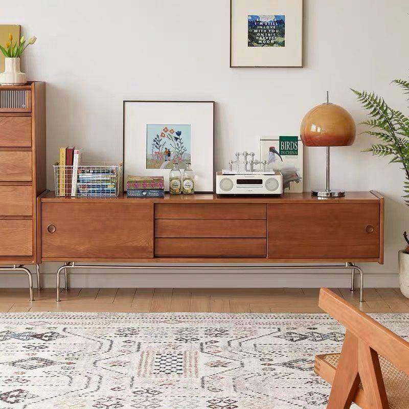 柜日式实木中古电视柜厅小户型客地柜拉推门复古电视-复古风落地,农机/农具/农膜,其它农用工具,淘宝优惠券,粉丝福利购,淘宝优惠卷