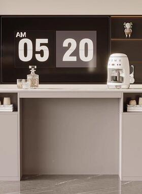 岩板吧台体实木RCO家用一桌餐柜客厅靠墙边酒柜沙发靠背柜隔断柜