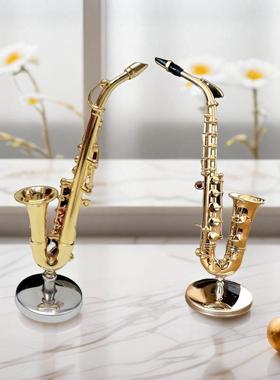 M20180nii克斯摆件萨克斯型迷你萨克斯西洋乐器模型模管乐萨模型
