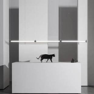 师餐厅字马扎吊灯设计前645台吧台餐一桌现极简灯简约代办公室长